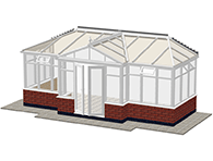 T Shaped Conservatory Style